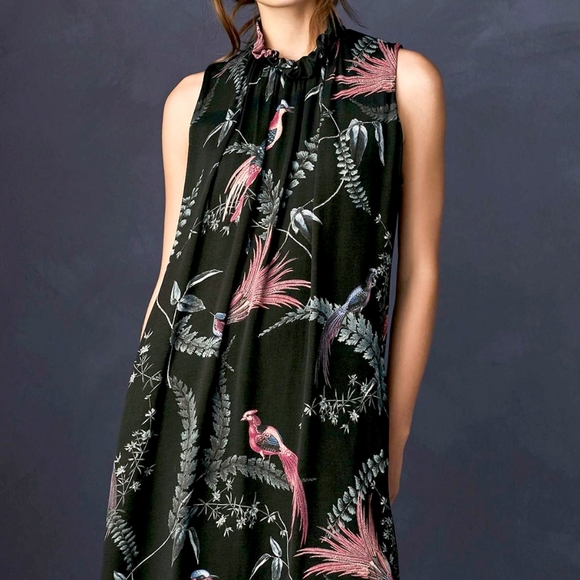 Ruched neck dress - Picture 1 of 4